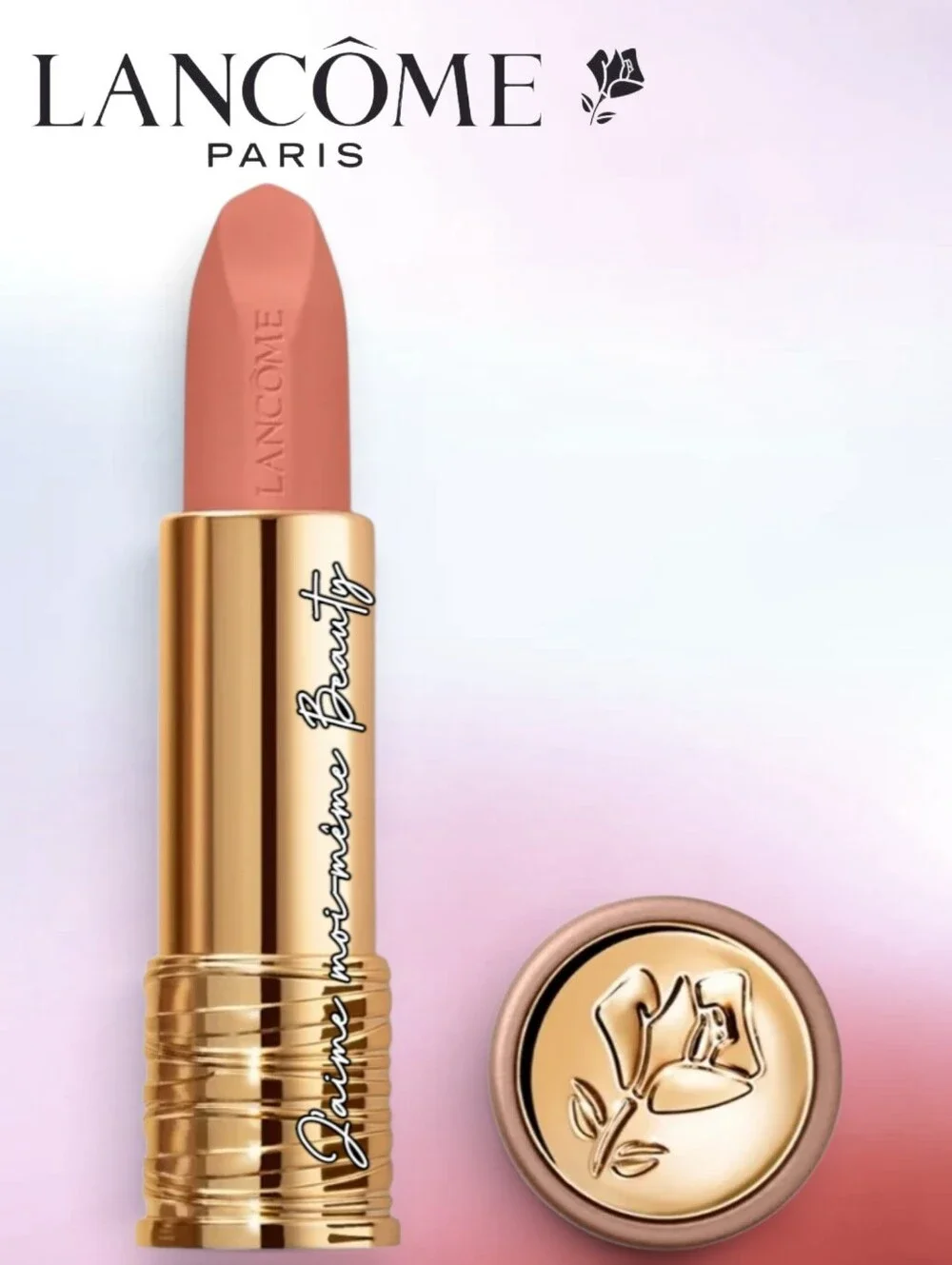 Lancome Soft Matte Lipstick First Kiss- Warm Peachy Brown